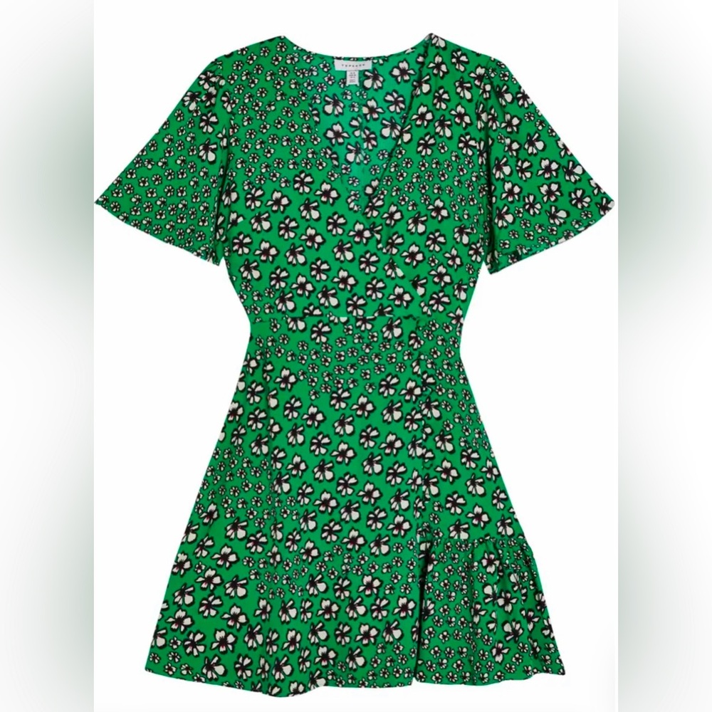Topshop Floral Tea Dress NWOT